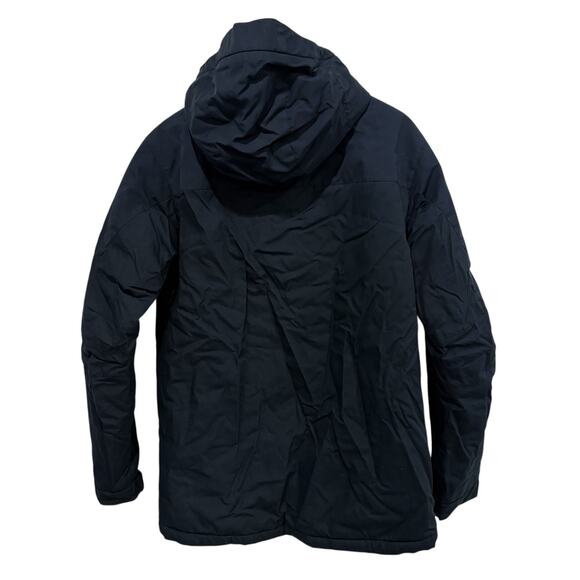 Fjallraven Skogso Padded Jacket Men's Large Blue Hooded Coat - Picture 2 of 7